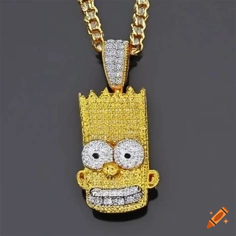 bart simpson chain gucci|bart simpson chain designer.